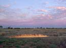 Burning rope south of Alice Springs